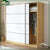 (MUWU) Modern 2021 Wardrobe Nordic Simple Economy Family Bedroom Rental Room Solid Wood Sliding Door