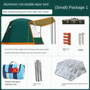 Adventure Camel Outdoor Full-automatic Thickened Rainstorm-proof Camping Aluminum Rod 3-4-person