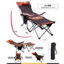 WONZOM Outdoor Foldable Chair Casual Portable Field Camping Chair Arm Chair Recliner Lounge Chair