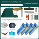 Adventure Camel Outdoor Full-automatic Thickened Rainstorm-proof Camping Aluminum Rod 3-4-person