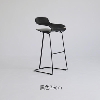 nordic bar chair stainless steel bar chair household high stool simple bars chair café high chair