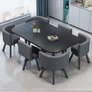 Dining Table And Chair Office Negotiation Table And Chair Small Apartment Combination Dining Table