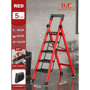 12🔥12 SHANJIE Ladder Carbon Steel Folding Step Ladder Thickened Widened Multi-functional