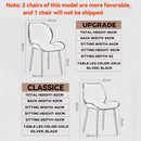 APOLLO Home Dining Chair Waterproof Non-slip Soft Leisure Chair Removable Living Room Backrest Chair