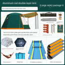 Adventure Camel Outdoor Full-automatic Thickened Rainstorm-proof Camping Aluminum Rod 3-4-person