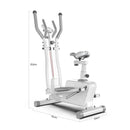 Fitness Professional Elliptical Machine Household Magnetic Control Exercise Bike Indoor Spinning