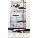 Oversized Cat Cage Cat Villa 1/2/3 Storey Large Family Indoor Cat House Cat Cage Pet cages