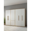 Nordic Wardrobe Simple Modern Economy Assembly Two-door Board Simple Custom Small Bedroom Wardrobe