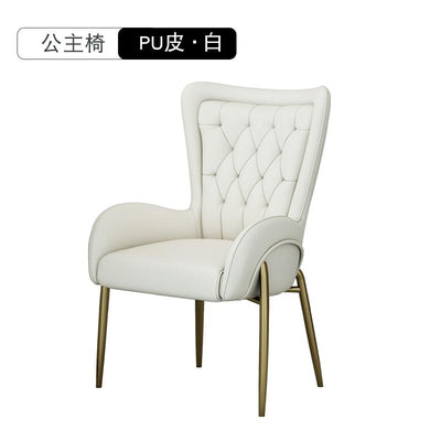 Nordic Light luxury dining chair modern simple internet red book chair leisure home chair restaurant