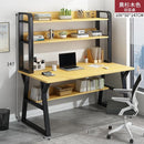 Simple Student Desk With Bookshelf Combination Computer Desk Home Desk