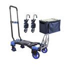 Household Foldable Trolley Big Capacity Multifunction Cart Loading 150kg Platform Trolley Can Adjust