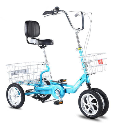 🚴Ready stock🚴Shanghai Tricycle Elderly Pedals Elderly Pedals Instead of Walking Mini Bike Adult