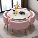 Dining Table Dining Table Set Light Luxury Dining Table and Chair Small Round Table OfficeTable and