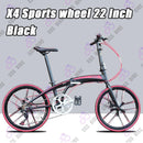 Hito X6 20/22 Inch Foldable Bicycle Shimano 7-speed Variable Speed Bicycle Ultra-light Aluminum