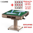 YICHANG Singapore Automatic Mahjong Table No Push Brand Roller Coaster Quiet Folding Mahjong Machine
