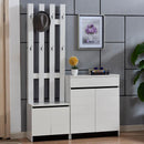 Cabinet Household Door Simple Modern Entrance Hall Hanging Coat Rack Large Capacity Partition Shoe