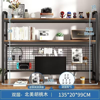 Office Desktop Organisers Desk Book Shelf Small Shelf Household Storage Rack Stationery Holder With