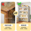 Kitchen Cabinet With Door Multi-functional Storage Cabinet For Bowls Chopsticks Plates Dishes Pans