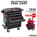 Auto Repair Tool Cart Multifunctional Mobile Tool Box Maintenance Drawer Type Combination Box