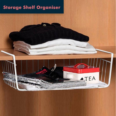 Adjustable Wardrobe Rack Stable Organizer Closet Clothes Storage Laundry Basket