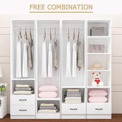 Kinbolee Mini Wardrobe Narrow Cabinet Single-door Wardrobe Small Room Children's Wardrobe