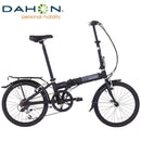 DAHON Folding Bicycle 20 Inch 6 Speed Foldable Bicycle Variable Speed Aluminum Alloy Light Weight