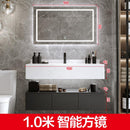 Marble Bathroom Cabinet Combination Intelligent Modern Simple Toilet Light Luxury Sink Wash Face