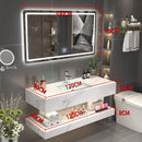 Zcm Modern Simple Bathroom Cabinet Combination Bathroom Set Bathroom Marble Wash Stand Wash Basin