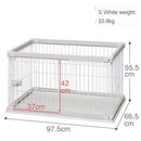 Dog Fence Indoor Bucket Alice Medium Cage And Dog Fence