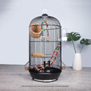 Fan Parrot Luxury Large Metal Embroidered Eye Lark Tiger Skin Feng Peony Pigeon Bird Cage Supplies