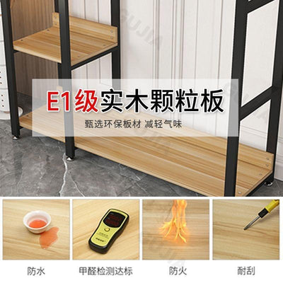 HZ Wardrobe Clothes Rack Hanger Rack Floor Standing Household Bedroom Simple Double-layer Open