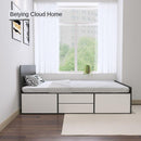 Custom Small Household-sized High-box Storage Multi-purpose Tatami Storage All-in-one Bed Straight