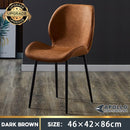 APOLLO PU Leather Dining Chair / Waterproof Designer Dining Chair / Wear-resistan Luxury Soft