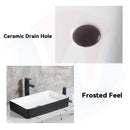 Nordic Bathroom Basin Toilet Round Square Washbasin Balcony Ceramic Sink