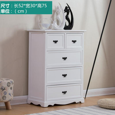 Locker Storage Cabinet Special Offer Nordic Simple Modern Bedroom Chest of Drawers Solid Wood