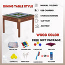 SHANJIE Automatic Mahjong Table Machine Foldable Roller Coaster USB Silent Singapore Style 3&4