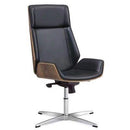 Happy Eulogy Nordic Office Boss Chair Modern Minimalist Big Class Meeting Back Chair Leather Can Lie