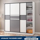 Wardrobe Sliding Door 2/3 Door Sliding Wardrobe Home Bedroom Modern Minimalist Sliding Door Wardrobe