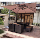 Outdoor Table And Chair Combination Courtyard Balcony Table And Chair Table Coffee Table Simple