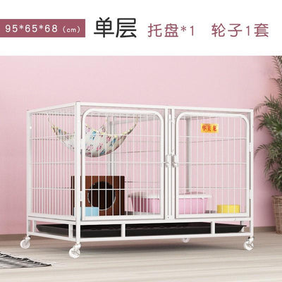 BOUSSAC Pet House and Cat Cage Breeding Three-tier Villa Shop Double-decker Nest Foster Dog Pigeon