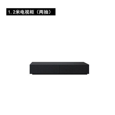 【YUEHUA】tv cabinet black and white simple modern living room small family-sized coffee table tv