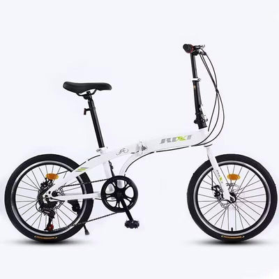 High Carbon Steel 7 Speed Foldable Adult Bike