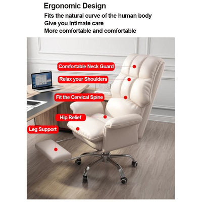 APOLLO Computer Chair Boss Office Chair Sedentary Liftable Swivel Chair Home Gaming Chair Back Chair