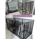 HOOOPET Dog Playpen Pet Fence Rabbit Set Playpen Outdoor Fence Dog Cage Gate Heavy Metal Fence