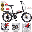 [SG READY STOCK] Gear Bicycle 20 Inch 7 Speed Foldable Bicycle Adult Tricycle Outdoor City Road