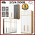 Modern Minimalist Wardrobe Wooden Wardrobe Home Bedroom Sliding Door Cabinet With Top Cabinet 2/3/4