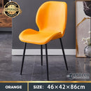 APOLLO PU Leather Dining Chair / Waterproof Designer Dining Chair / Wear-resistan Luxury Soft