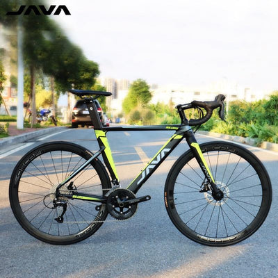 JAVA Siruro3 Road Bike 18-speed Variable Speed Disc Brake Bicycle Aluminum Alloy Frame Bicycle Curve