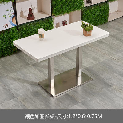 Milk Tea Shop Dessert Shop Table And Chair Combination Coffee Shop Western Restaurant Noodle Shop