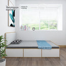 Custom Small Household-sized High-box Storage Multi-purpose Tatami Storage All-in-one Bed Straight